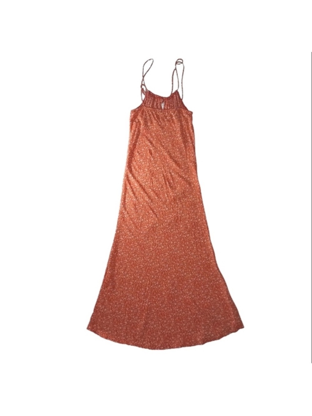 audrey Rust Floral Maxi Skirt - Picture 3 of 5